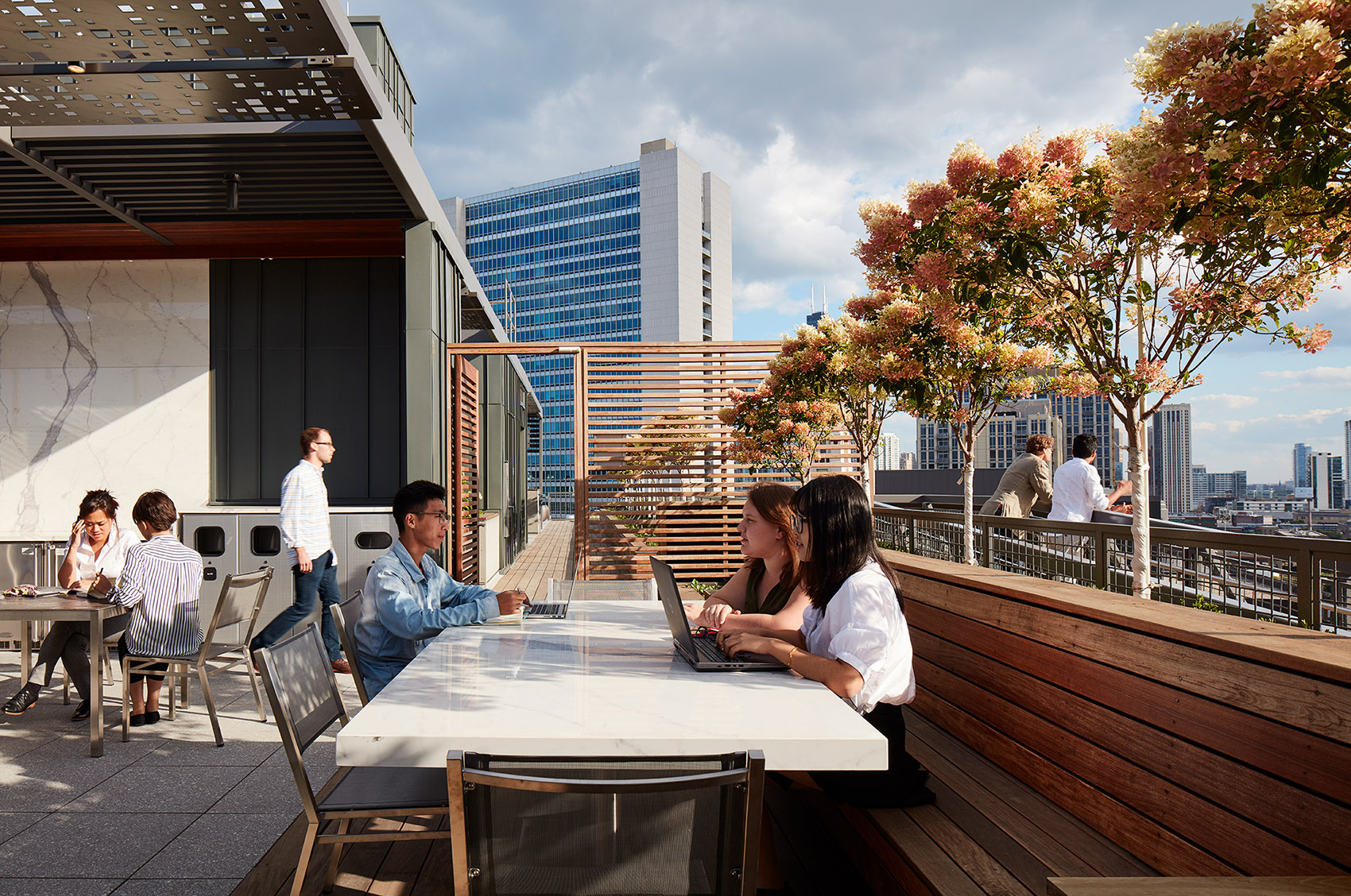 开启高逼格的屋顶生活——芝加哥某办公楼屋顶花园设计赏析-5.jpg